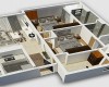 3 Bedrooms, Apartment, Sold, ISLES RESIDENCE 2, Dheefram Goalhi, Third Floor, 3 Bathrooms, Listing ID 1198, Male\' City, Maldives,
