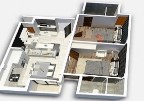 2 Bedrooms, Apartment, Sold, ISLES RESIDENCE 2, Dheefram Goalhi, Eighth Floor, 2 Bathrooms, Listing ID 1187, Male\' City, Maldives,